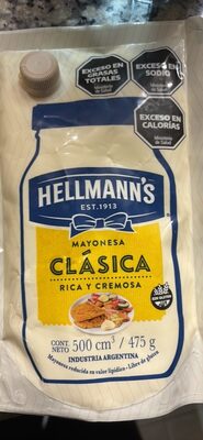 Mayonesa Hellmanns x 475g (15)
